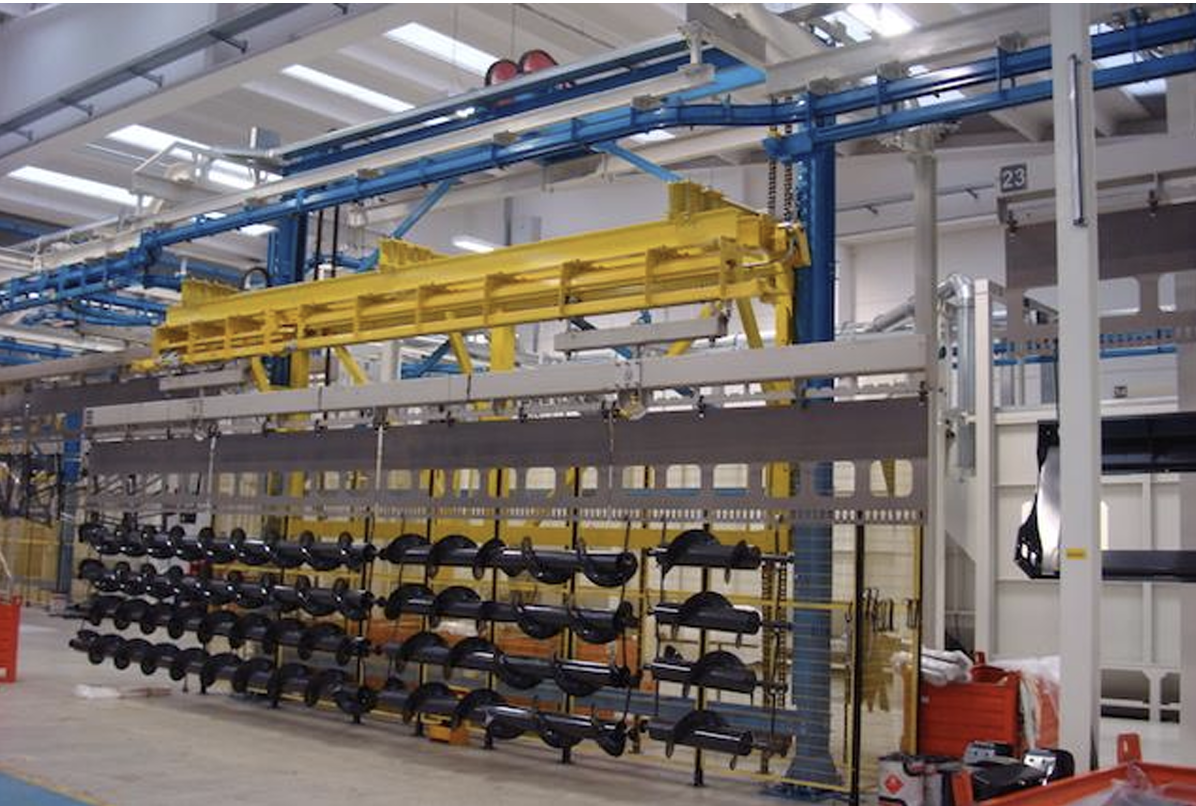 Overhead component handling