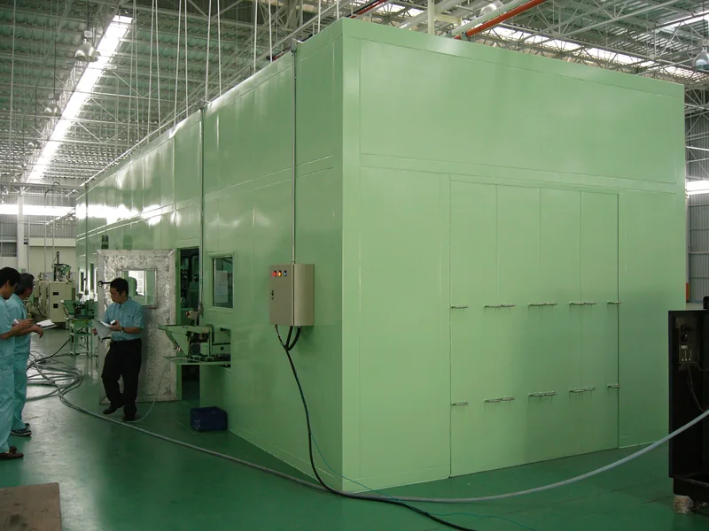 Custom industrial acoustic enclosure